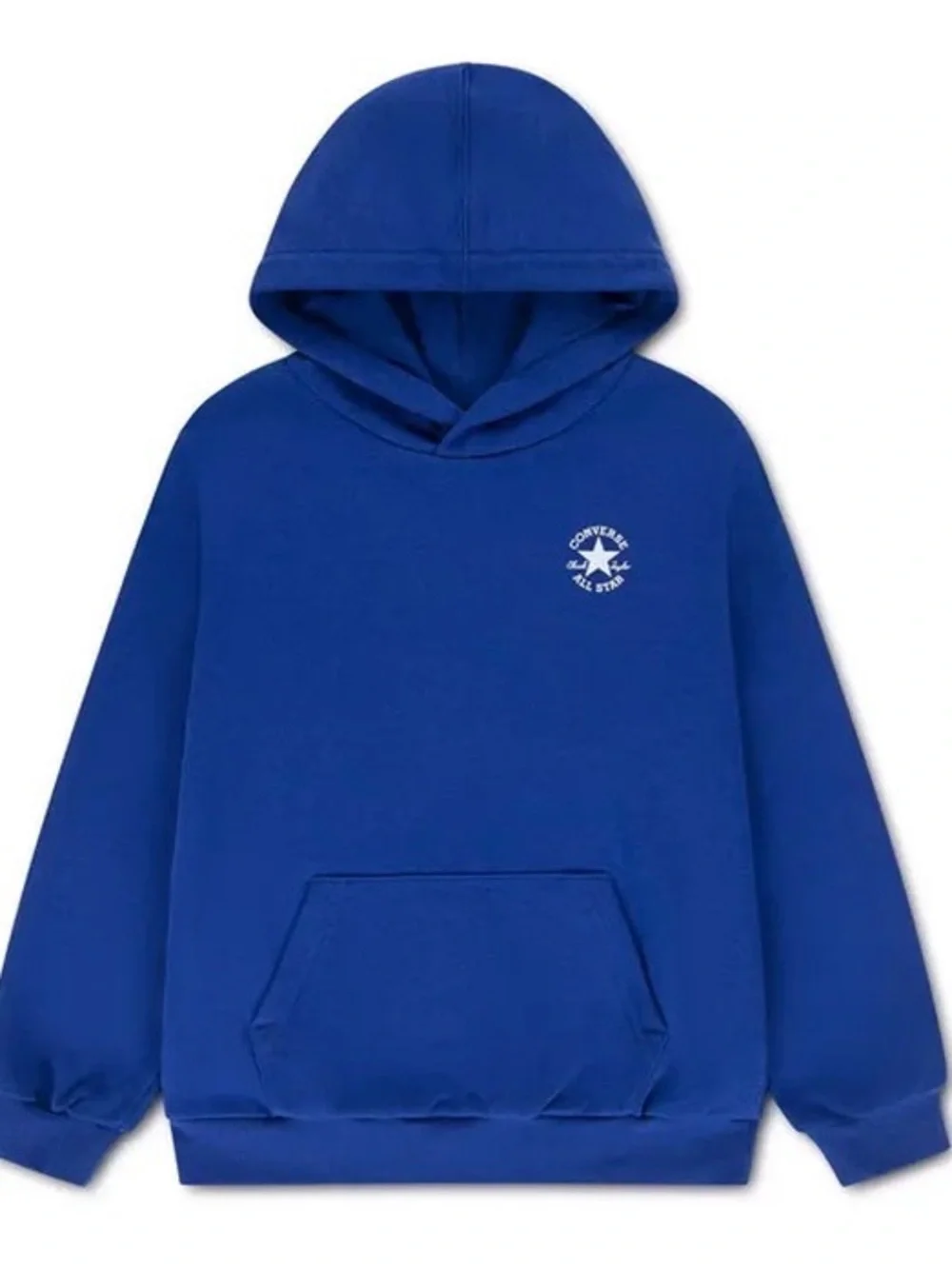 Converse Royal Blue Unisex Chuck Taylor French Terry Hooded Sweatshirt, Med.NWT